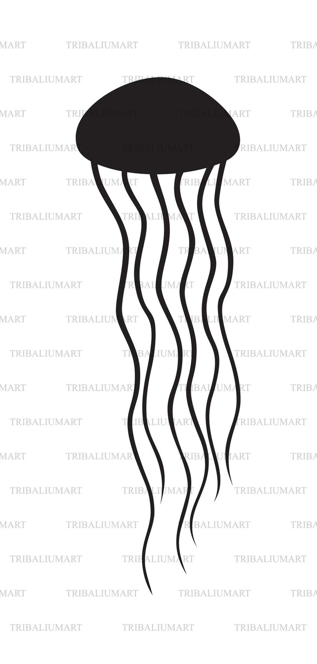 Jellyfish SVG TribaliumArtSF 
