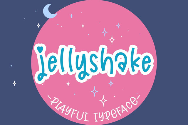 Jellyshake Font Supersemar Letter 
