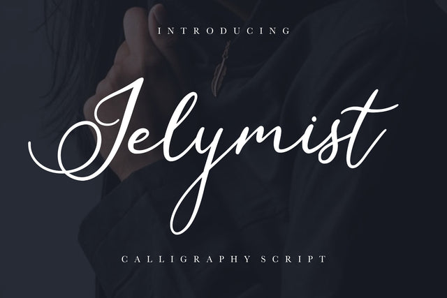 Jelymist Calligraphy Script Font Creatype Studio 