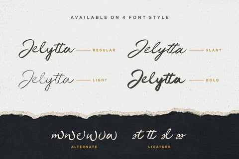 Jelytta Handwritten Font Font Creatype Studio 
