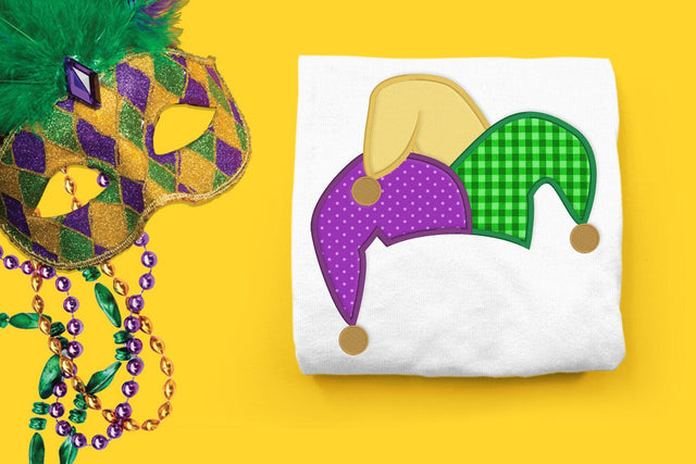 Jester Hat Applique Embroidery Embroidery/Applique DESIGNS Designed by Geeks 