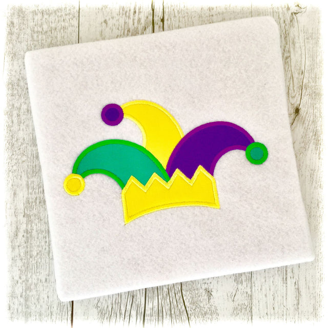 Jester Hat Applique Machine Embroidery Designs, Jester Hat Applique Design, Mardi Gras Applique Designs, Joker Hat Applique Embroidery PES Embroidery/Applique My Sew Cute Boutique 