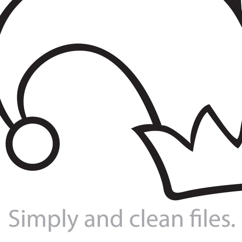 Jester hat (cap of a Joker) SVG TribaliumArtSF 