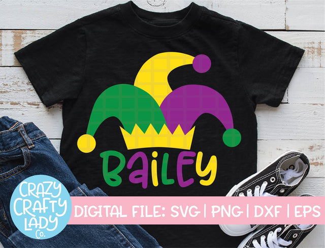 Jester Hat SVG Crazy Crafty Lady Co. 