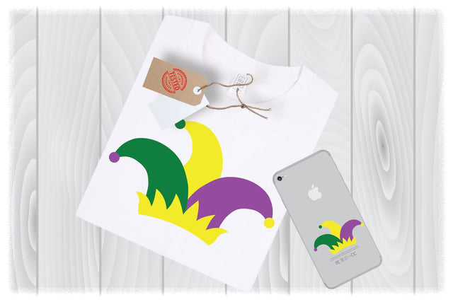 Jester Hat SVG Files for Cricut Designs | Mardi Gras SVG Files SVG My Sew Cute Boutique 