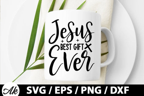 jesus best gift ever SVG SVG akazaddesign 