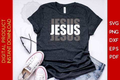 Jesus Christian SVG PNG PDF Cut File SVG Creativedesigntee 