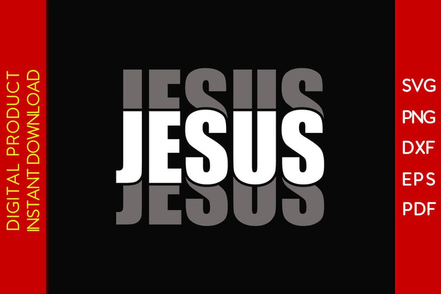 Jesus Christian SVG PNG PDF Cut File SVG Creativedesigntee 