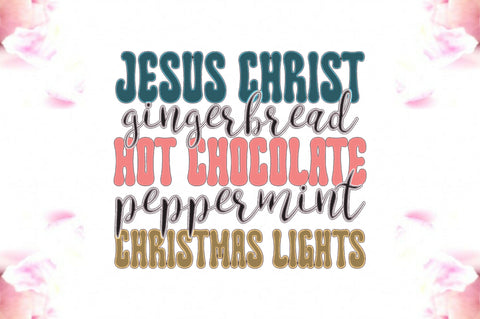 Jesus Christmas Sublimation Bundle Sublimation Jagonath Roy 