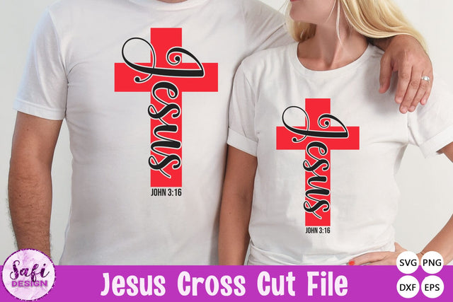 Jesus Cross SVG Cut File SVG Safi Design 