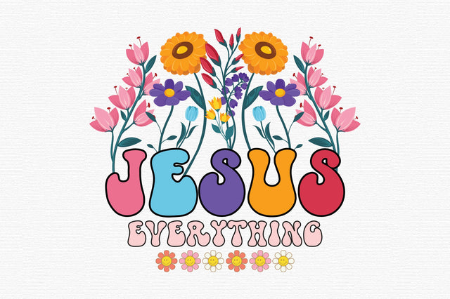 Jesus everything SVG designartist 