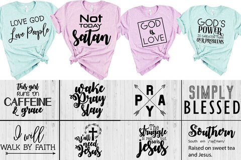 Jesus & Faith svg Bundle, Tshirt svgs, jesus svgs, christian SVG Paper Switch 
