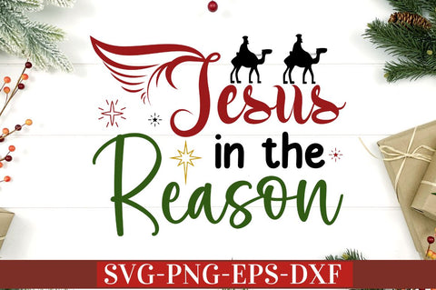 Jesus in the reason SVG SVG DESIGNISTIC 