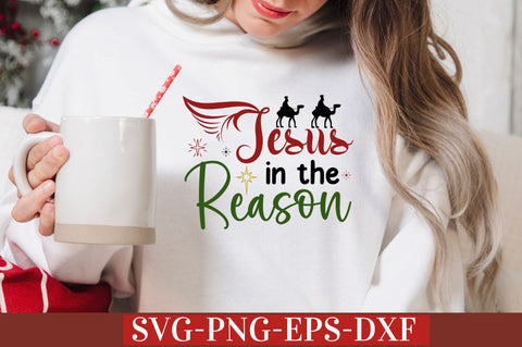 Jesus in the reason SVG SVG DESIGNISTIC 