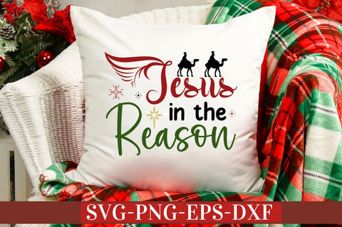 Jesus in the reason SVG SVG DESIGNISTIC 