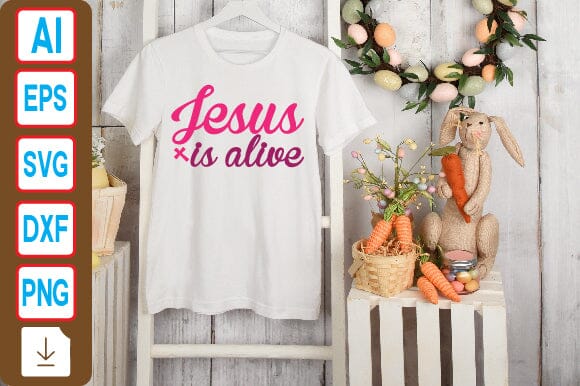 Jesus is Alive SVG Craftlabsvg24 