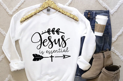 Jesus Is Essential SVG SVG Creativeart88 