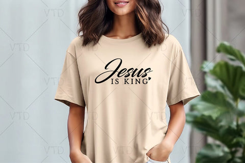 Jesus is King Svg Png Files, Grow in Grace Svg, Bible Verse Svg, Jesus Svg, Love Like Jesus Svg, Easter Svg, Worthy Svg, Bible Quotes Shirt Svg SVG DesignDestine 