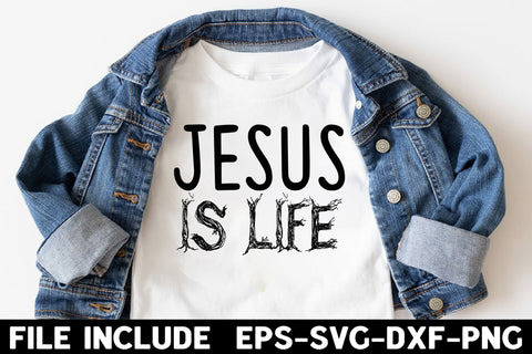 Jesus is Life SVG Rupkotha 