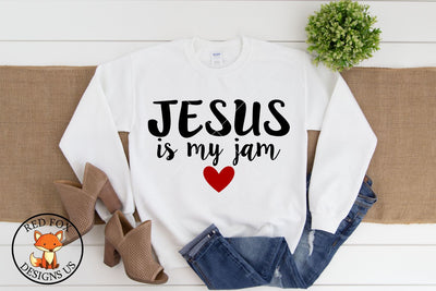 Jesus Is My Jam SVG | Scripture SVG PNG DXF SVG RedFoxDesignsUS 