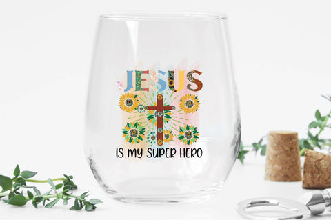 Jesus Is My Super Hero Sublimation Creativeart88 