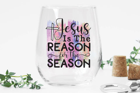 Jesus Is The Reason For The Season Sublimation Sketch DESIGN Creativeart88 