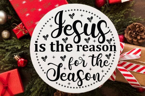 Jesus Is The Reason For The Season SVG Angelina750 