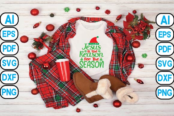 Jesus is the reason for the season SVG Craftlabsvg24 