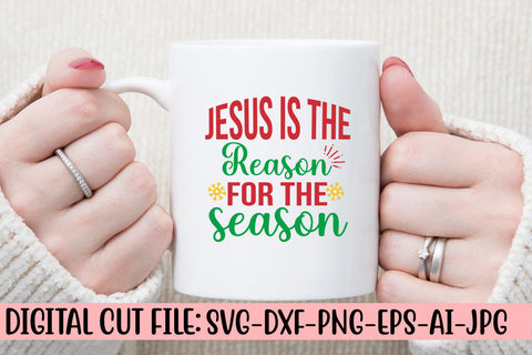 Jesus Is The Reason For The Season SVG Design SVG Syaman 