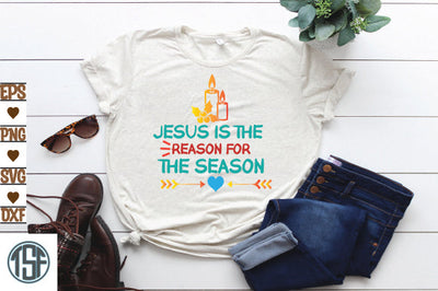 Jesus Is The Reason For The Season SVG thesvgfactory 
