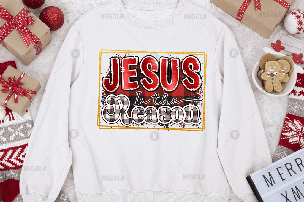 Jesus is the reason Sublimation Design - So Fontsy