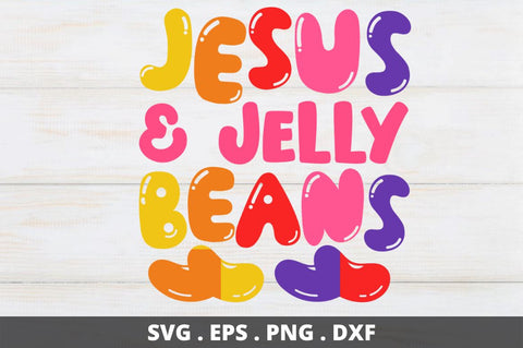 Jesus & jelly beans SVG Designangry 