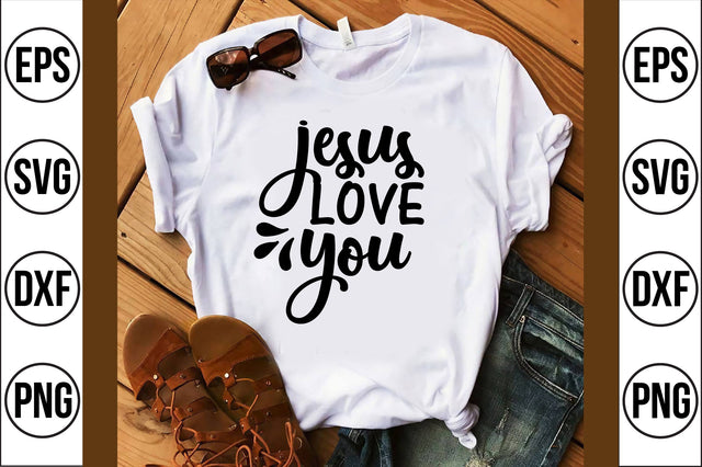 jesus love you svg SVG shah alam 