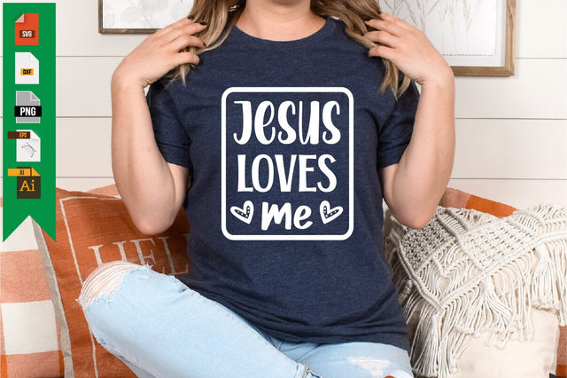 Jesus Loves Me SVG Craftlabsvg24 