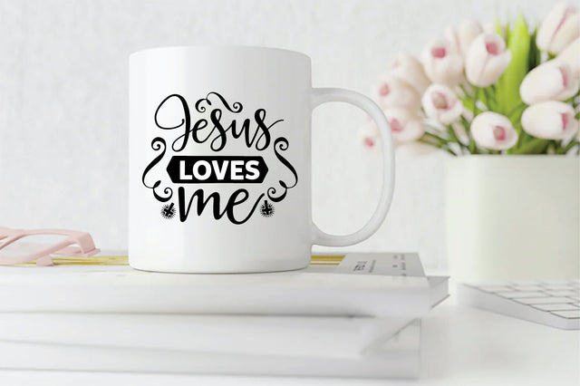 Jesus Loves Me SVG SVG Creativeart88 