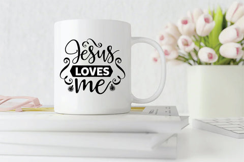 Jesus Loves Me SVG SVG Creativeart88 