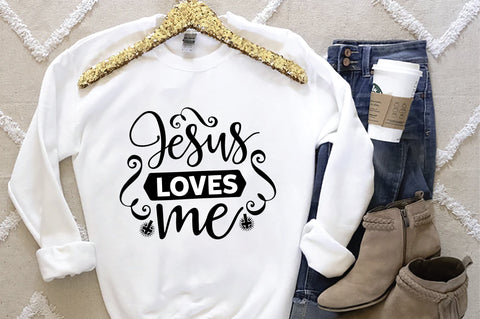 Jesus Loves Me SVG SVG Creativeart88 