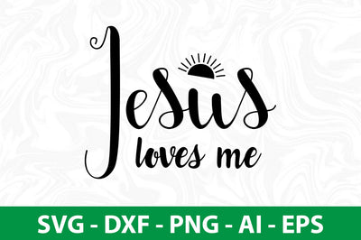 jesus loves me SVG SVG nirmal108roy 