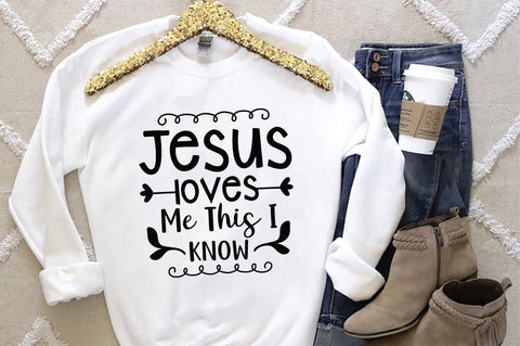 Jesus Loves Me This I Know SVG SVG Creativeart88 