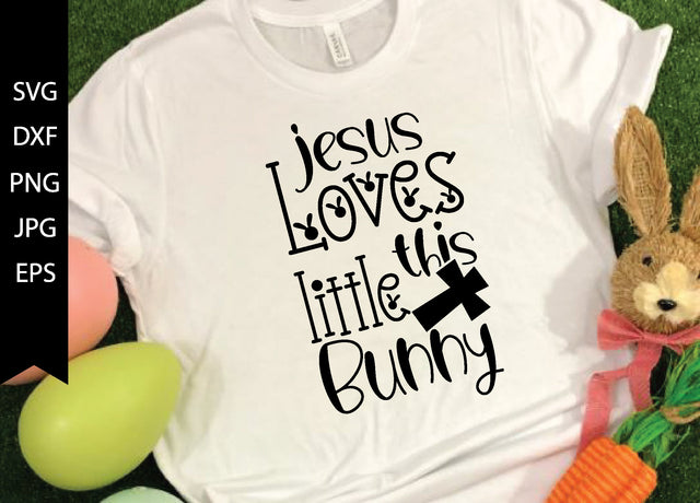 Jesus loves this little bunny SVG md faruk hossain 