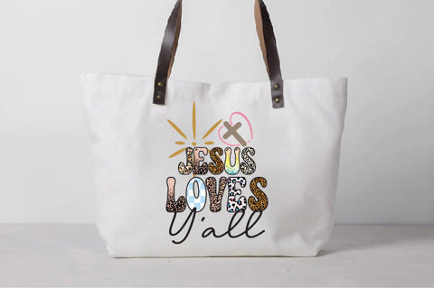Jesus Loves Y’all Sublimation Sublimation Creativeart88 