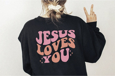 Jesus Loves You Sublimation Creativeart88 
