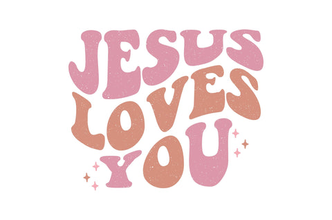 Jesus Loves You Sublimation Creativeart88 