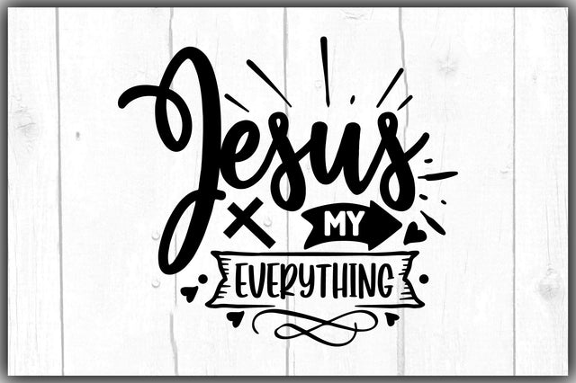 Jesus My Everything SVG Ariyan 