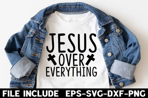 Jesus over Everything SVG Rupkotha 