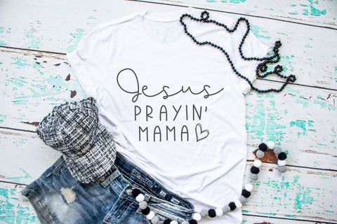 Jesus Prayin' Mama SVG Morgan Day Designs 
