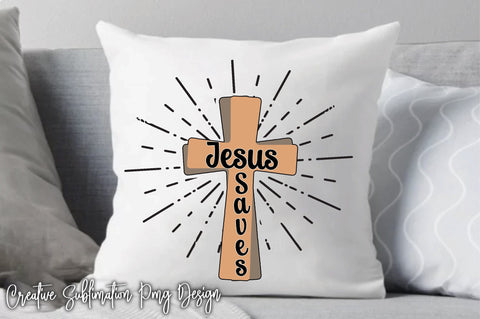 Jesus Saves Sublimation Creativeart88 