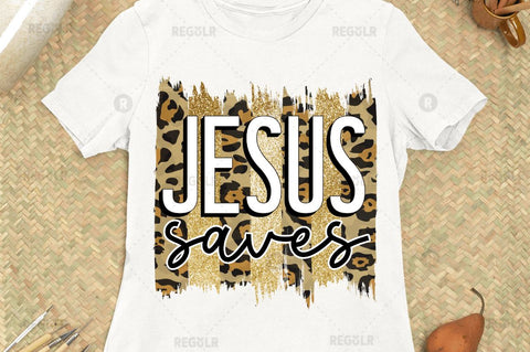 Jesus saves Sublimation Design Sublimation Regulrcrative 