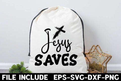 Jesus Saves SVG Rupkotha 