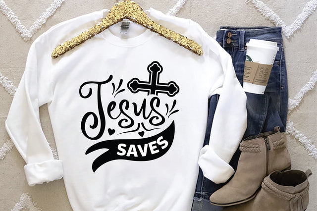 Jesus Saves SVG SVG Creativeart88 